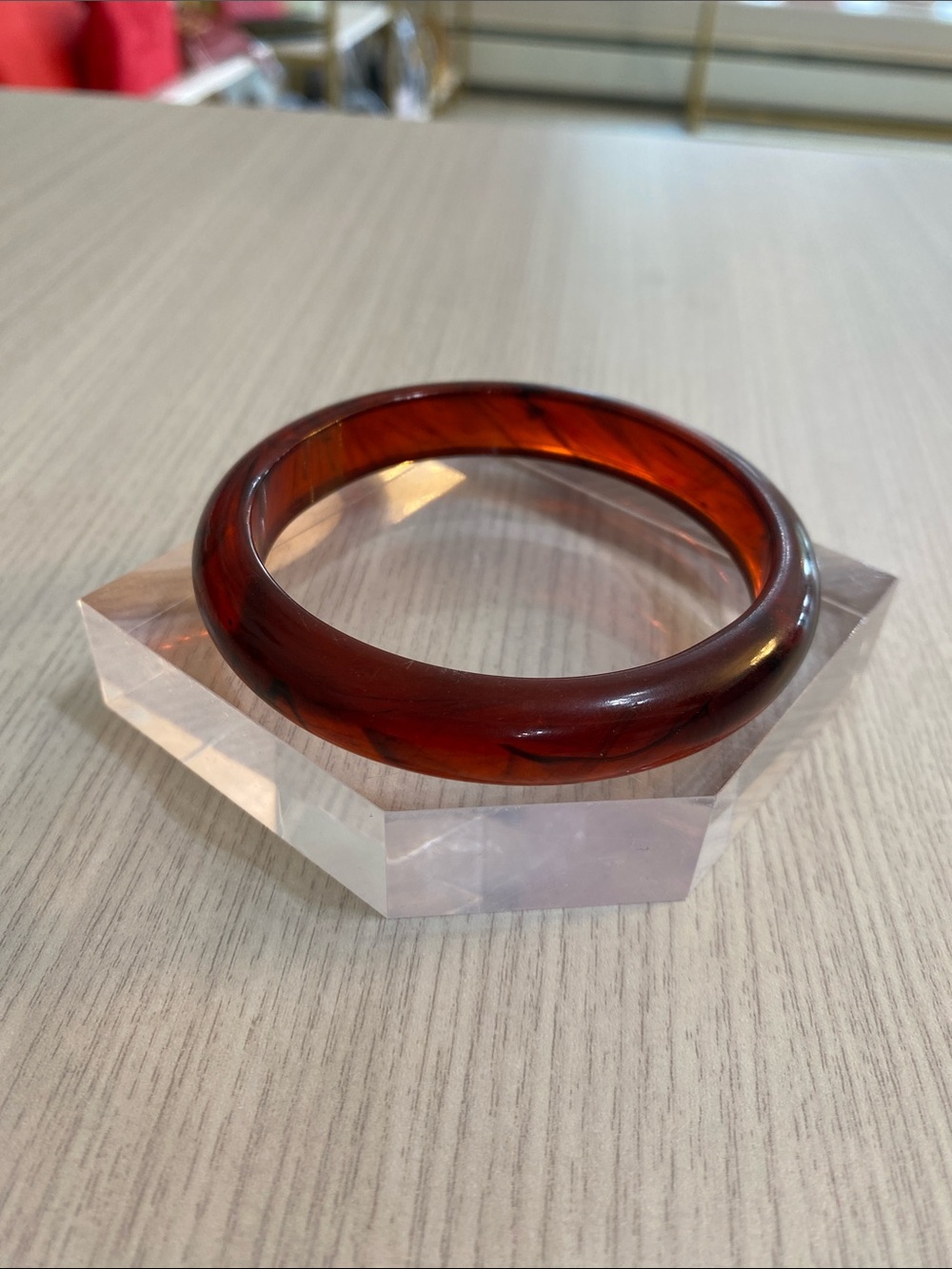 Resin Bangle Bracelet